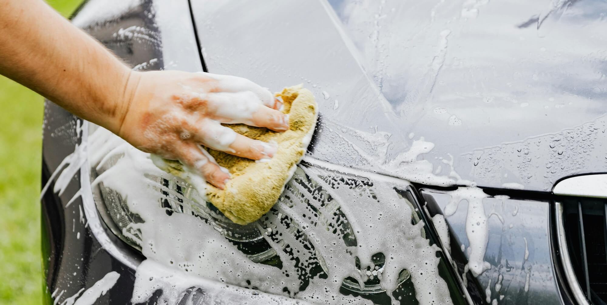 Car Wrap Prep - Washing the vehicle