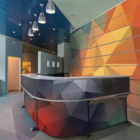 3. Wall Graphics: Transforming Spaces with Visual Storytelling