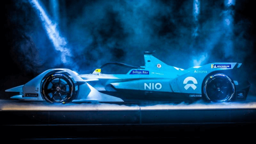 Nio Formula E Motorsport Vehicle Wrap