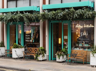 Pai Skincare pop up experience