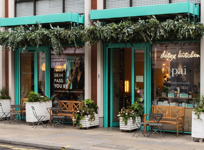 Pai Skincare pop-up event