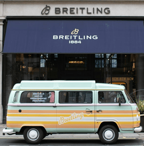 Breitling vehicle wrap