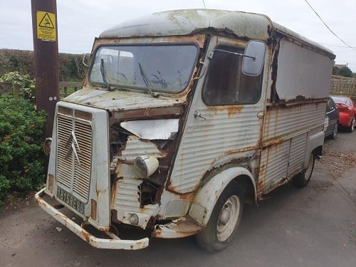 Rusty Citroen H-van