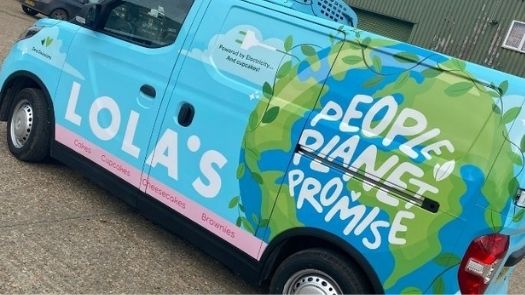 design your own vehicle wrap_Lola's cupcakes wrap