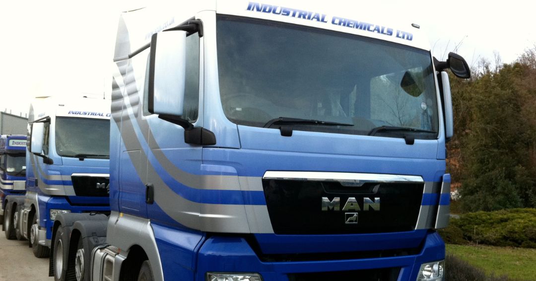 Industrial-chemicals-LTD-MAN-truck-fleet-wrap-livery-cost