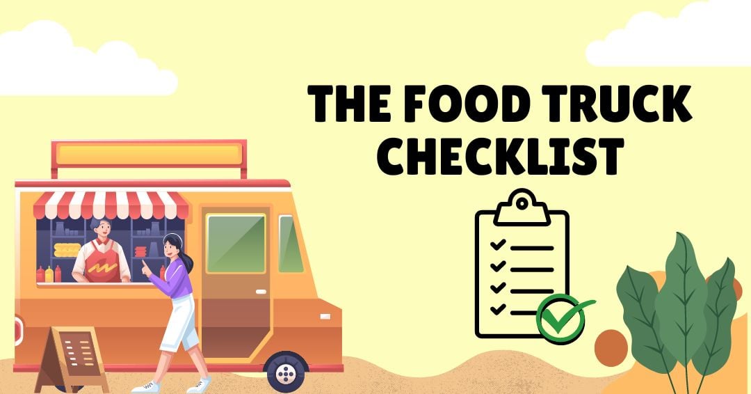 Build a street food truck here, tick off this checklist before you enquire